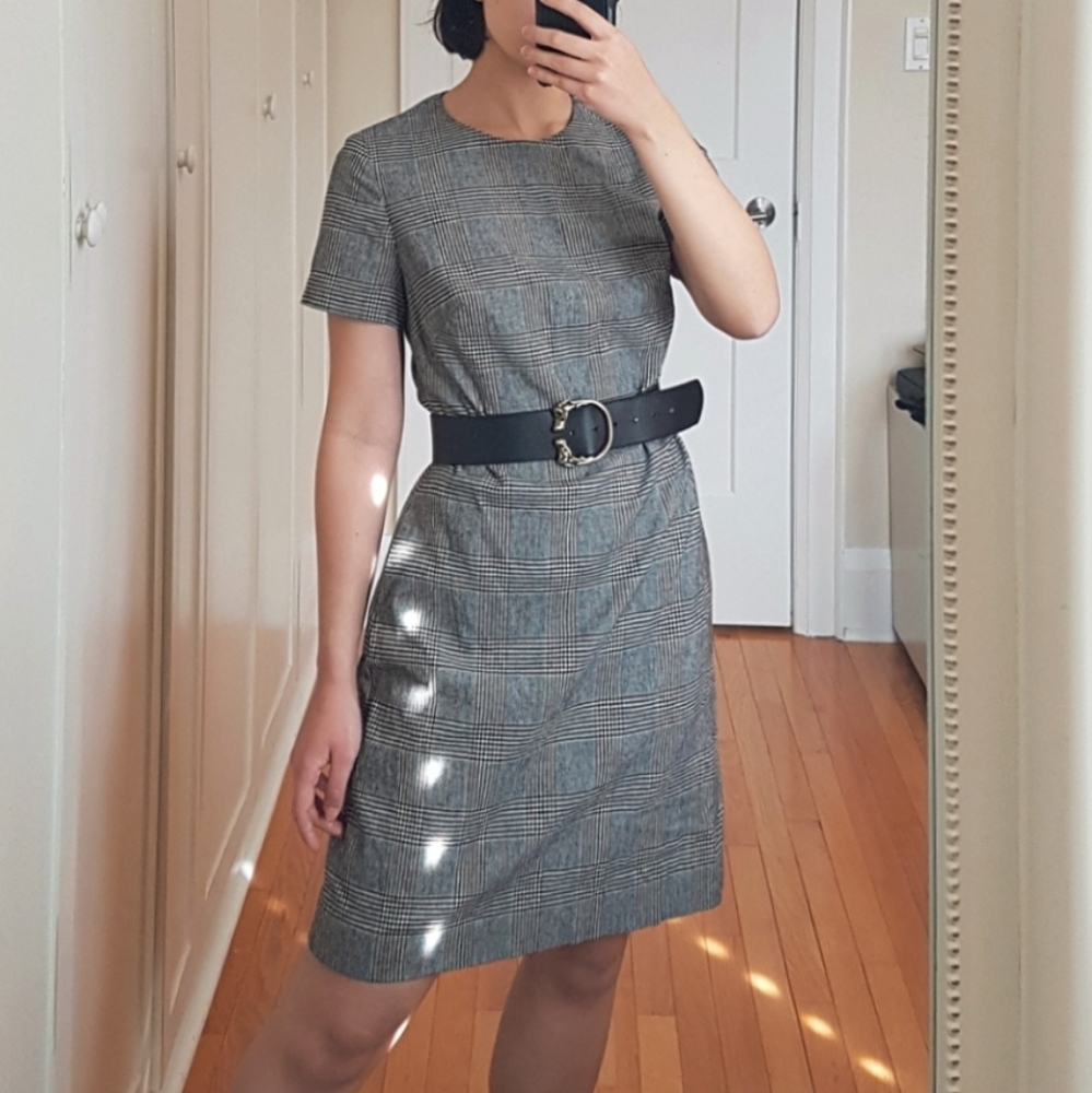 Plaid dress